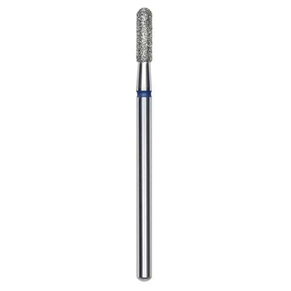STALEKS PRO Staleks Pro Punta Fresa Diamantata Cilindro Arrotondato Blu - 2,3mm - MegaPrezzo