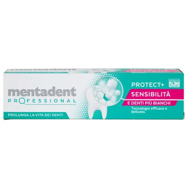 MENTADENT Mentadent Dentifricio Professional Protect Sensibilità - 75ml - MegaPrezzo