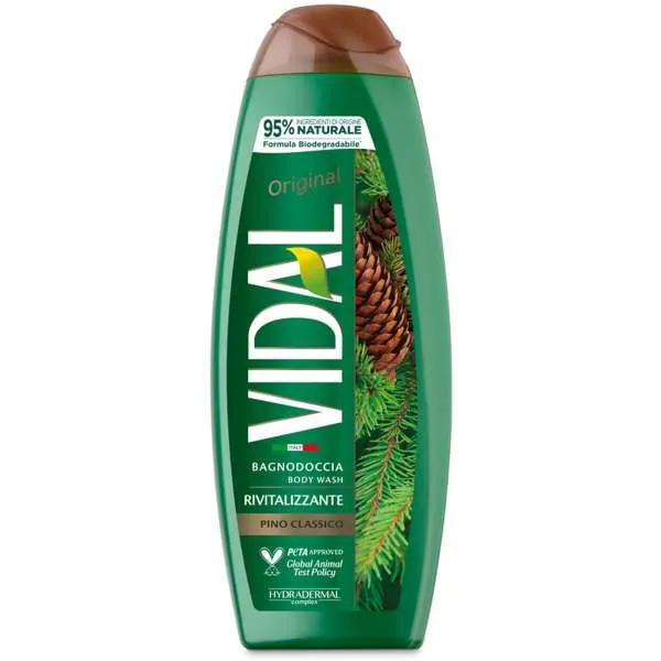 VIDAL Vidal Bagnodoccia Rivitalizzante con Pino Classico - 500ml - MegaPrezzo