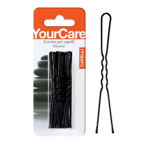 YOURCARE YourCare Forcine Capelli 3 Nero - 22pz - MegaPrezzo
