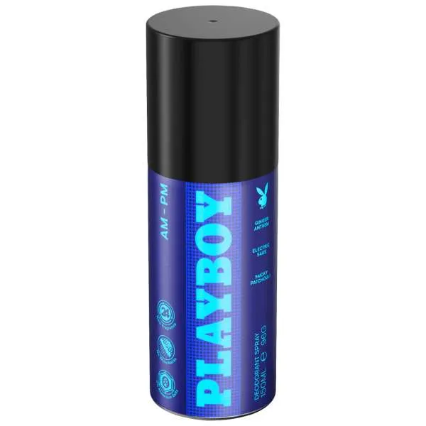 PLAYBOY Playboy Deodorante Spray Uomo Am-Pm - 150ml - MegaPrezzo