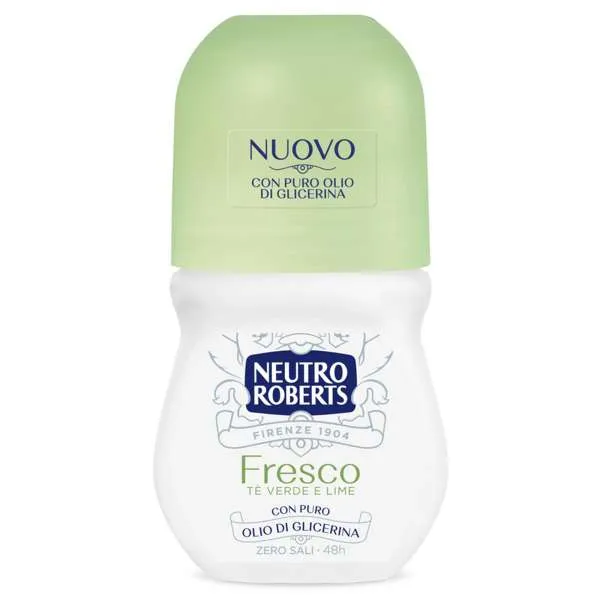 NEUTRO ROBERTS Neutro Roberts Dodorante Roll-On 50ml - Fresco Te Verde - MegaPrezzo