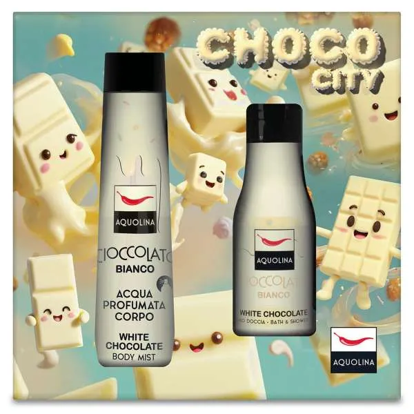 AQUOLINA Aquolina Choco City Cofanetto ShowerGel e Acqua Corpo - MegaPrezzo