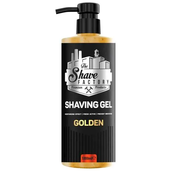 THE SHAVE FACTORY The Shave Factory Shaving Gel da Barba 1000ml - Golden - MegaPrezzo