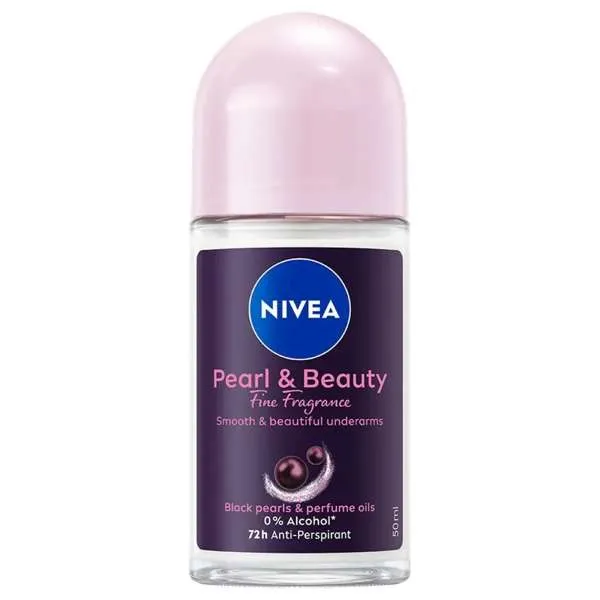 NIVEA Nivea Deodorante Roll-On Pearl Beauty - 50ml - MegaPrezzo