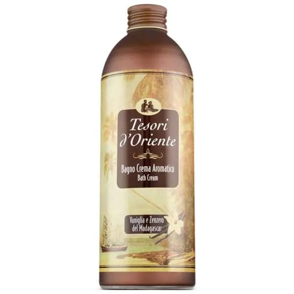 TESORI D ORIENTE Tesori D'Oriente Bagno Crema 500ml - Vaniglia e Zenzero - MegaPrezzo