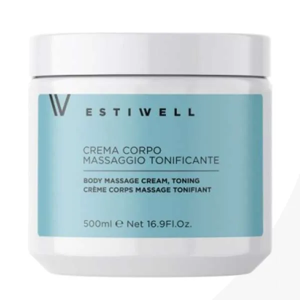 ESTIWELL Estiwell Crema Corpo Massaggio Tonificante - 500ml - MegaPrezzo