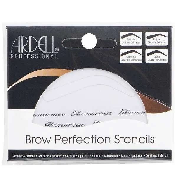 ARDELL PROFESSIONAL Ardell Brow Perfection Stencils per Ciglia Finte - MegaPrezzo