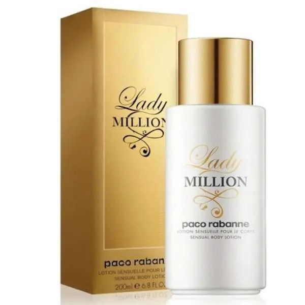 PACO RABANNE Paco Rabanne Lady Million Latte Corpo Donna - 200ml - MegaPrezzo