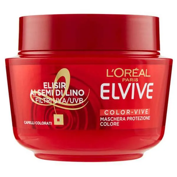ELVIVE Loreal Elvive Maschera Color Vive Protezione Colore - 300ml - MegaPrezzo