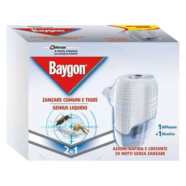BAYGON Baygon Genius Base con Ricarica - MegaPrezzo