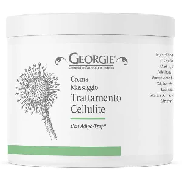 GEORGIE Georgie Crema Massaggio Trattamento Cellulite - 500ml - MegaPrezzo