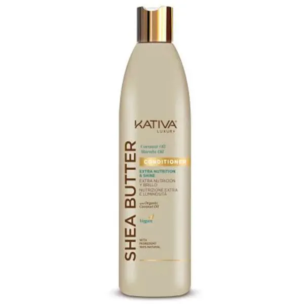 KATIVA Kativa Shea Butter Conditioner Nutriente Extra Nutrition Shine - 355ml - MegaPrezzo