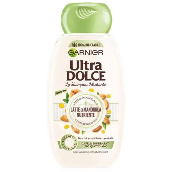 GARNIER Garnier Ultra Dolce Shampoo Latte di Mandorla - 250ml - MegaPrezzo