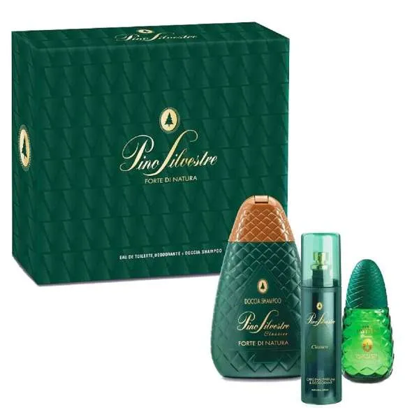 PINO SILVESTRE Pino Silvestre Cofanetto Forte di Natura - MegaPrezzo