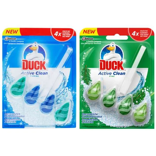 DUCK WC Duck Active Clean Tavoletta - Fragranze Miste - MegaPrezzo