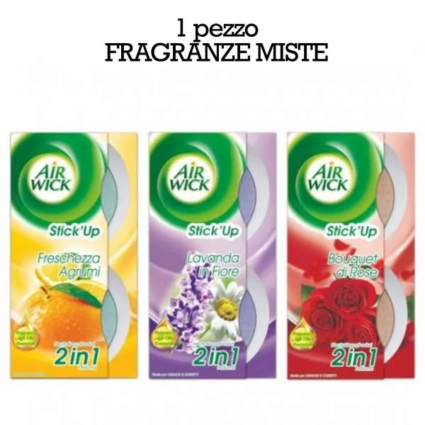 AIR WICK Air Wick Stick's Up Deodorante Gel Fragranze Miste - MegaPrezzo