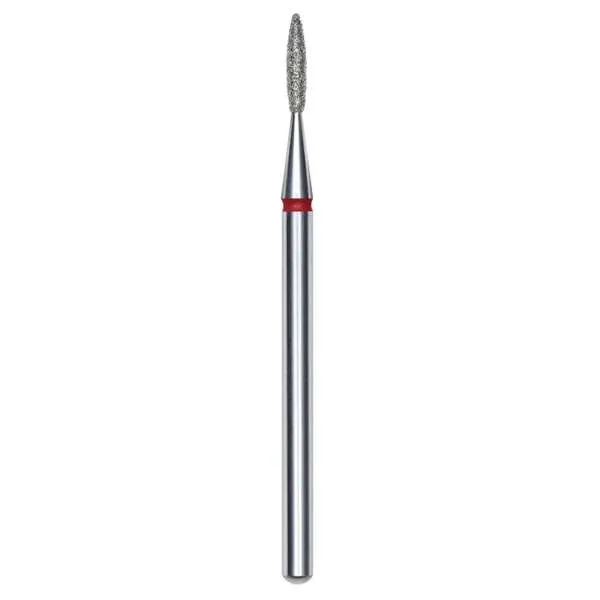 STALEKS PRO Staleks Pro Punta Fresa Diamantata Fiamma 1,6mm Rosso - 8mm - MegaPrezzo