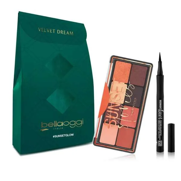 BELLAOGGI Bellaoggi Mini Kit Sunset Glow Cofanetto Trucco - MegaPrezzo