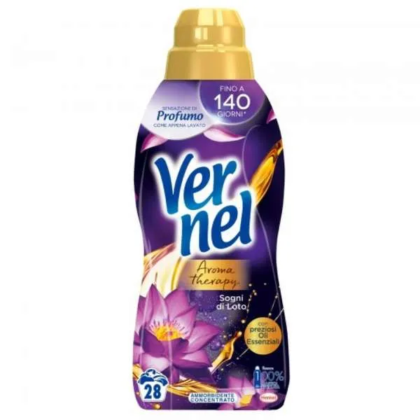 VERNEL Vernel Ammorbidente Concentrato Aromatherapy 700ml - Sogni di Loto - MegaPrezzo