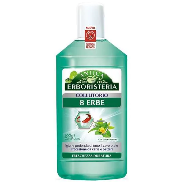 ANTICA ERBORISTERIA Antica Erboristeria Collutorio 500ml - 8 Erbe - MegaPrezzo