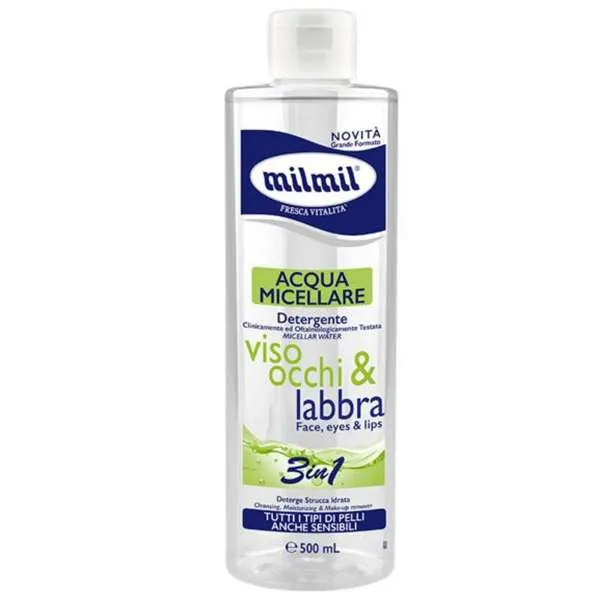 MILMIL Milmil Acqua Micellare Struccante - 500ml - MegaPrezzo
