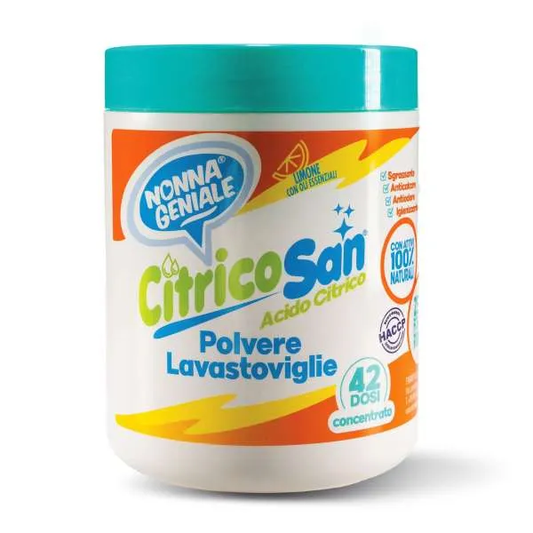 NONNA GENIALE Nonna Geniale Acido Citrico in Polvere - 500gr - MegaPrezzo