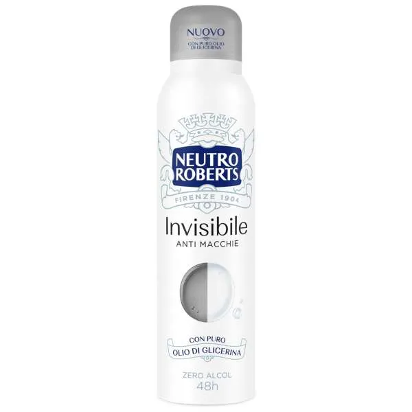 NEUTRO ROBERTS Neutro Roberts Deodorante Spray Invisible Antimacchie - 150ml - MegaPrezzo