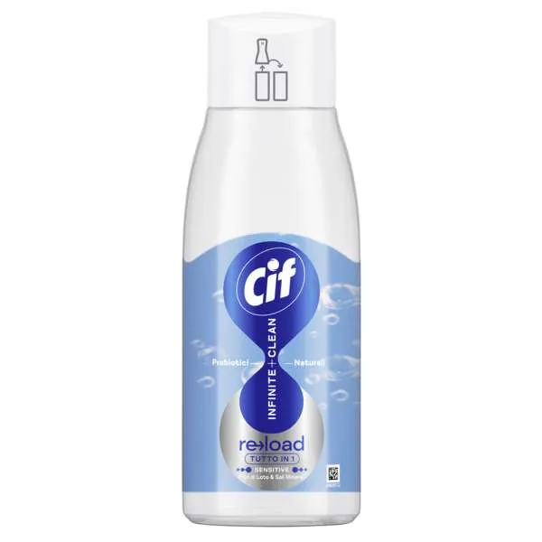 CIF Cif Infinite Clean Ricarica 590ml - Loto e Sali Marini - MegaPrezzo