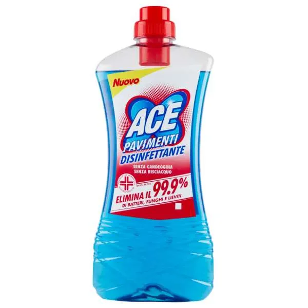 ACE Ace Pavimenti Disinfettante Senza Candeggina - 1000ml - MegaPrezzo