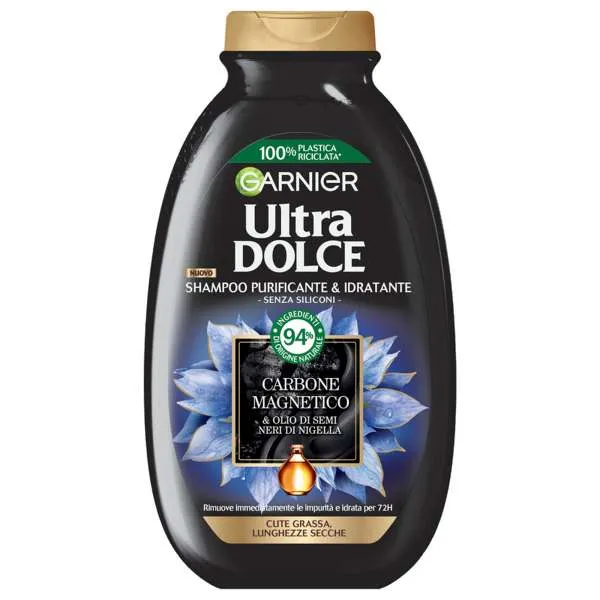 GARNIER Garnier Ultra Dolce Shampoo Carbone Magnetico - 250ml - MegaPrezzo