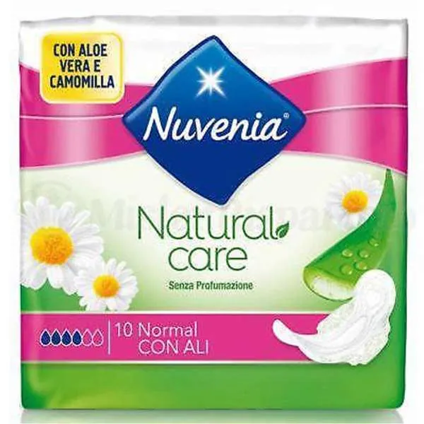 NUVENIA Nuvenia Assorbenti Natural Care con Ali- 10pz - MegaPrezzo