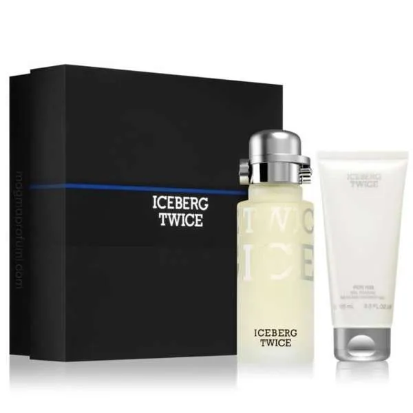 ICEBERG Iceberg Cofanetto  Twice con Profumo EDT e Shower Gel - MegaPrezzo