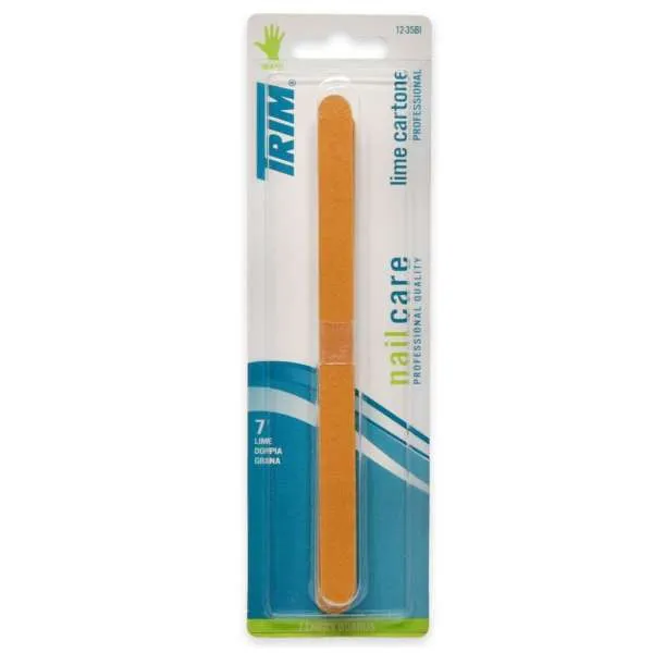 TRIM Trim Lima in Cartone Professional Doppia Grana Media e Fine - 7pz - MegaPrezzo