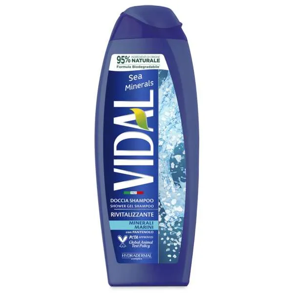 VIDAL Vidal Bagnodoccia Rivitalizzante con Minerali Marini - 250ml - MegaPrezzo