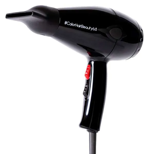 FKF FKF Color Hair Beauty 6.8 Asciugacapelli Phon Professionale - Nero - MegaPrezzo