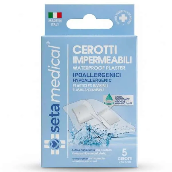 SETABLU Setablu Cerotti Impermeabili Ipoallergenici 5pz - XL - MegaPrezzo