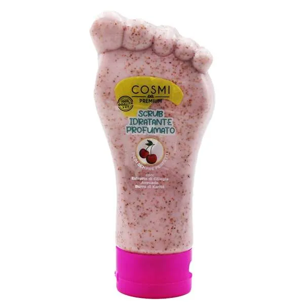 COSMI ITALIA Cosmi Scrub Piedi Idratante Profumato 180ml - Ciliegia - MegaPrezzo