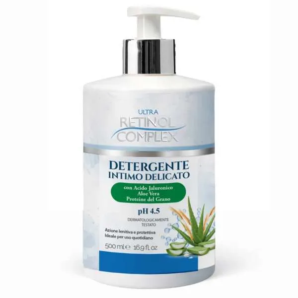 RETINOL COMPLEX Retinol Complex Detergente Intimo Delicato Aloe Vera - 500ml - MegaPrezzo