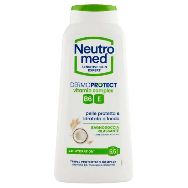 NEUTROMED Neutromed Bagnodoccia Dermoprotect 600ml - Rilassante - MegaPrezzo