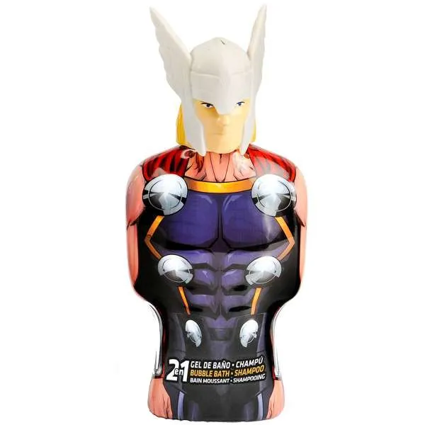 KIDSOAP Avengers Tho 3D Shower Gel 2in1 per Bambini - 350ml - MegaPrezzo