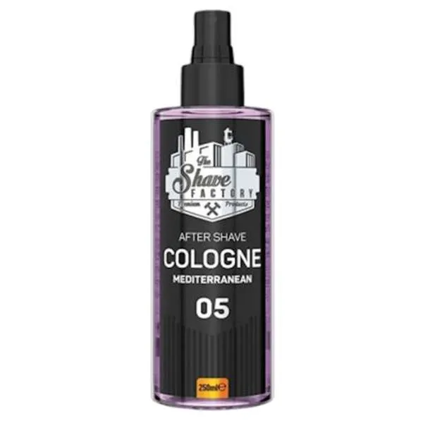 THE SHAVE FACTORY The Shave Factory After Shave Cologne 250ml - 05 Mediterranean - MegaPrezzo