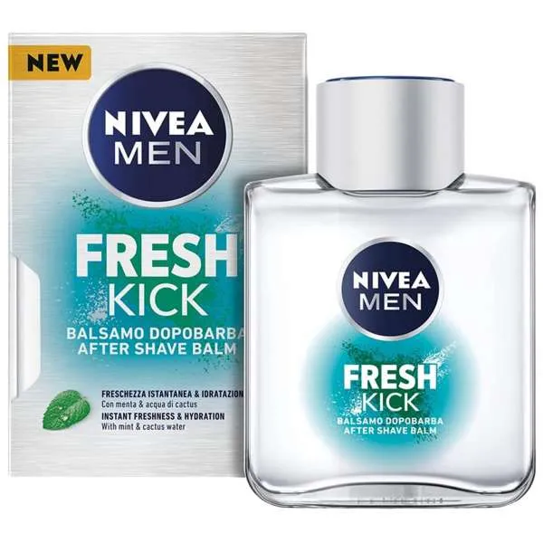 NIVEA Nivea After Shave Balsamo Fresh Kick - 100ml - MegaPrezzo