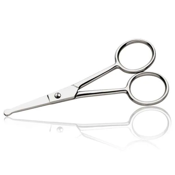 XANITALIA Salon Pro Forbicina per Unghie in Acciaio Inox a Punta Arrotondata - MegaPrezzo