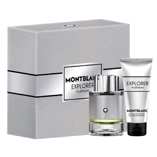 MONTBLANC Montblanc Explorer Platinum Cofanetto Uomo Profumo e Shower Gel - MegaPrezzo