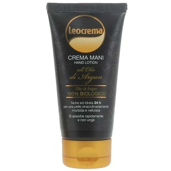 LEOCREMA Leocrema Crema Mani Olio d'Argan - 75ml - MegaPrezzo