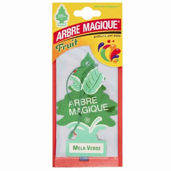 ARBRE MAGIQUE Arbre Magique Deodorante Auto - Mela Verde - MegaPrezzo