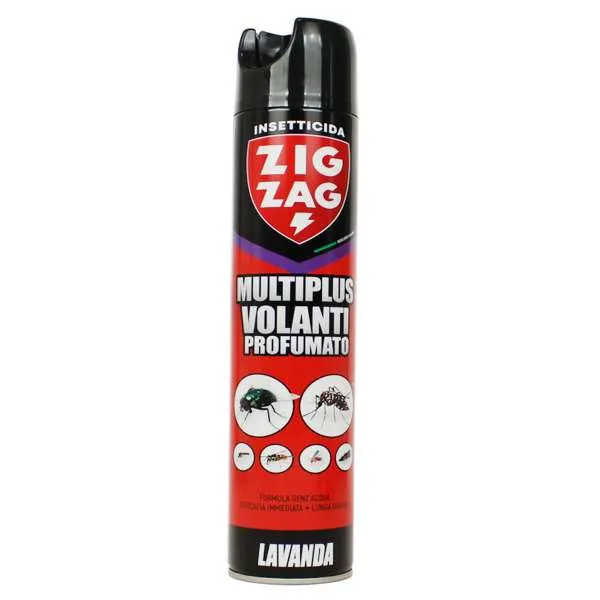 ZIG ZAG Zig Zag Insetticida Multiplus Volanti 500ml - Lavanda - MegaPrezzo