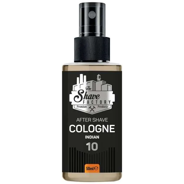 THE SHAVE FACTORY The Shave Factory After Shave Cologne 50ml - 10 Indian - MegaPrezzo