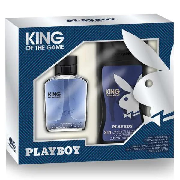 PLAYBOY Playboy Cofanetto King of The Game Profumo EDT e Shower Gel - MegaPrezzo